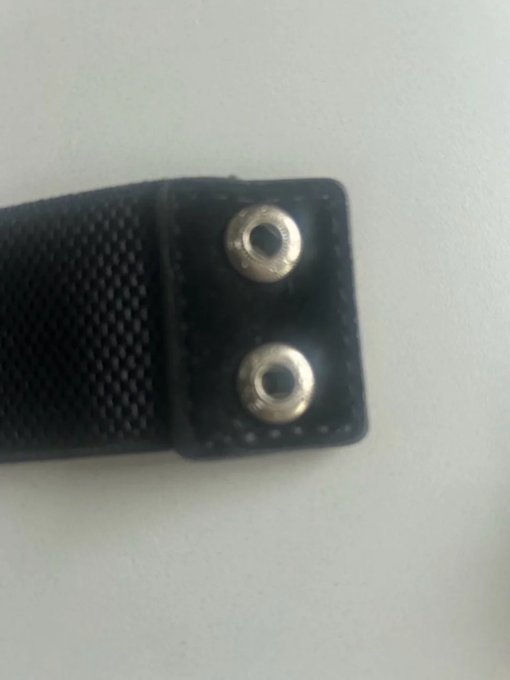 Black & silver glitter belt